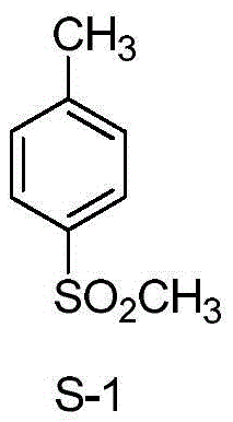 Synthetic method of 4-methylsulfonyl methylbenzene