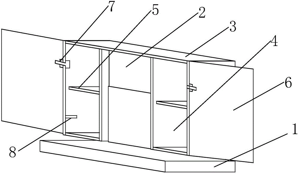 Smoke exhauster cabinet