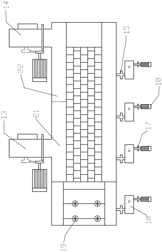 An automatic continuous zinc white furnace