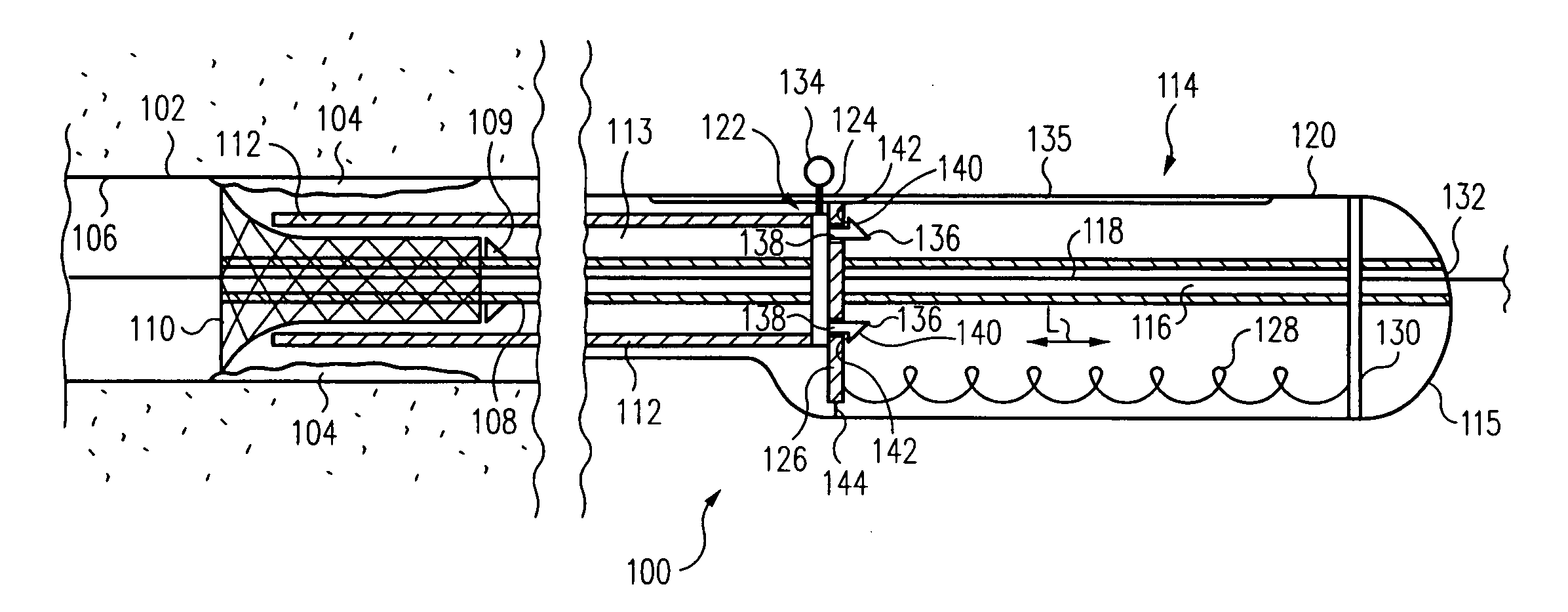 Delivery system for long self-expanding stents
