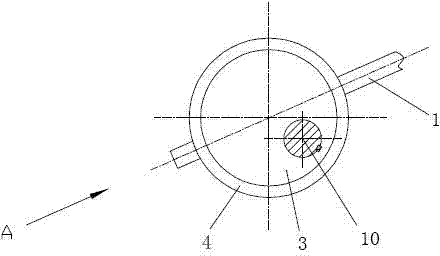 Knitting needle bed swinging mechanism of high-speed tricot machine