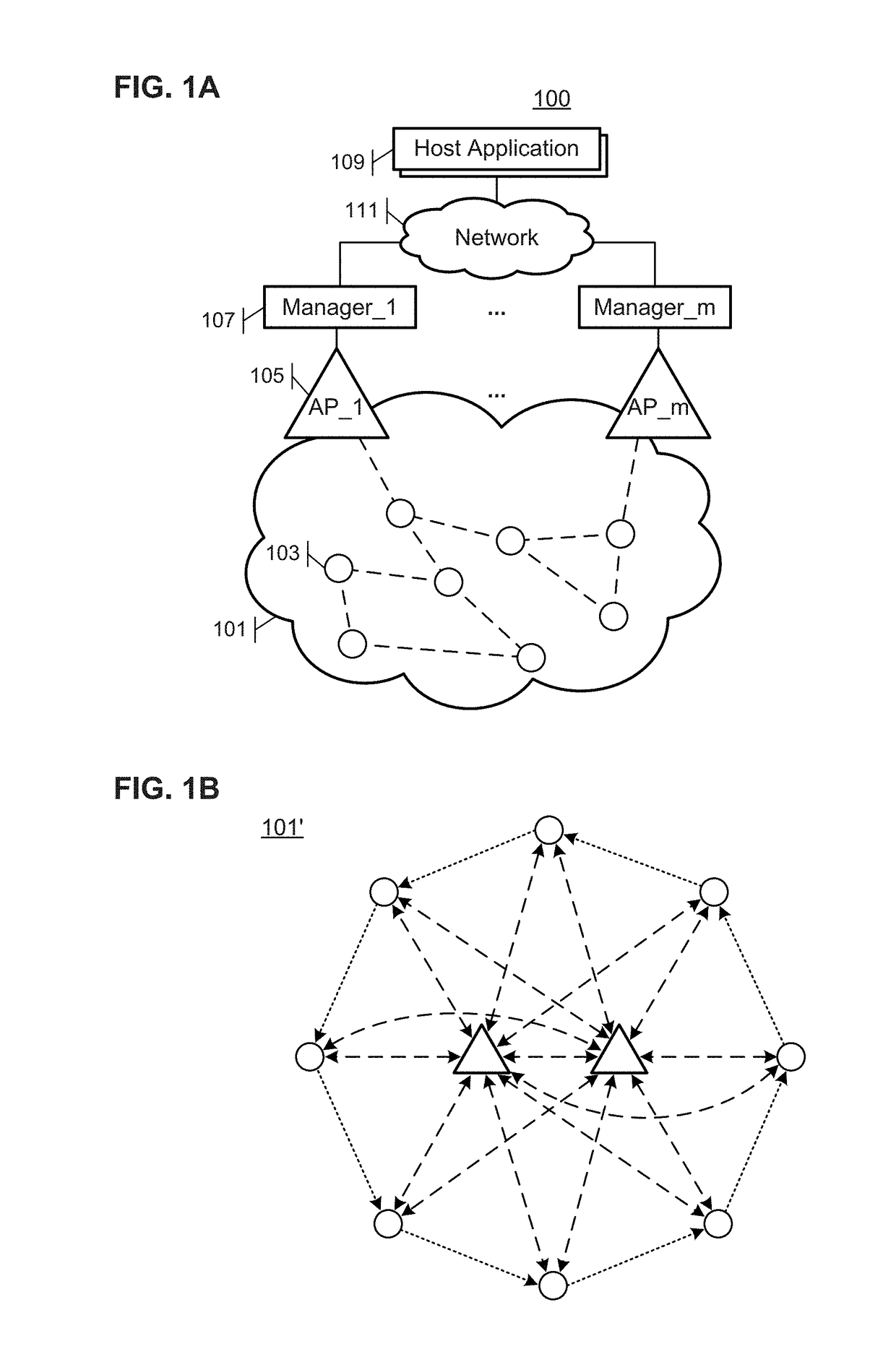 Fast joining in wireless mesh networks with predetermined physical topologies