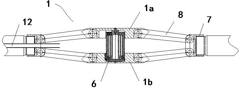 Overall composite bulging production process for car drive axle