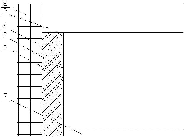 Construction technology of wall surface soft package structure