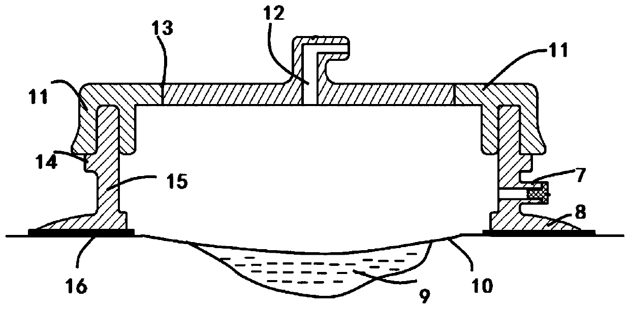 Wound repair degree detection device and manufacturing method thereof