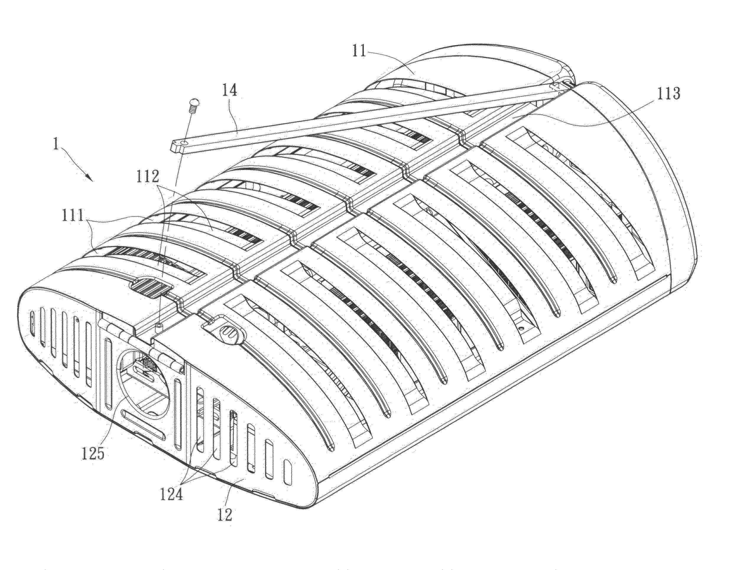 Led lamp and cooling method thereof