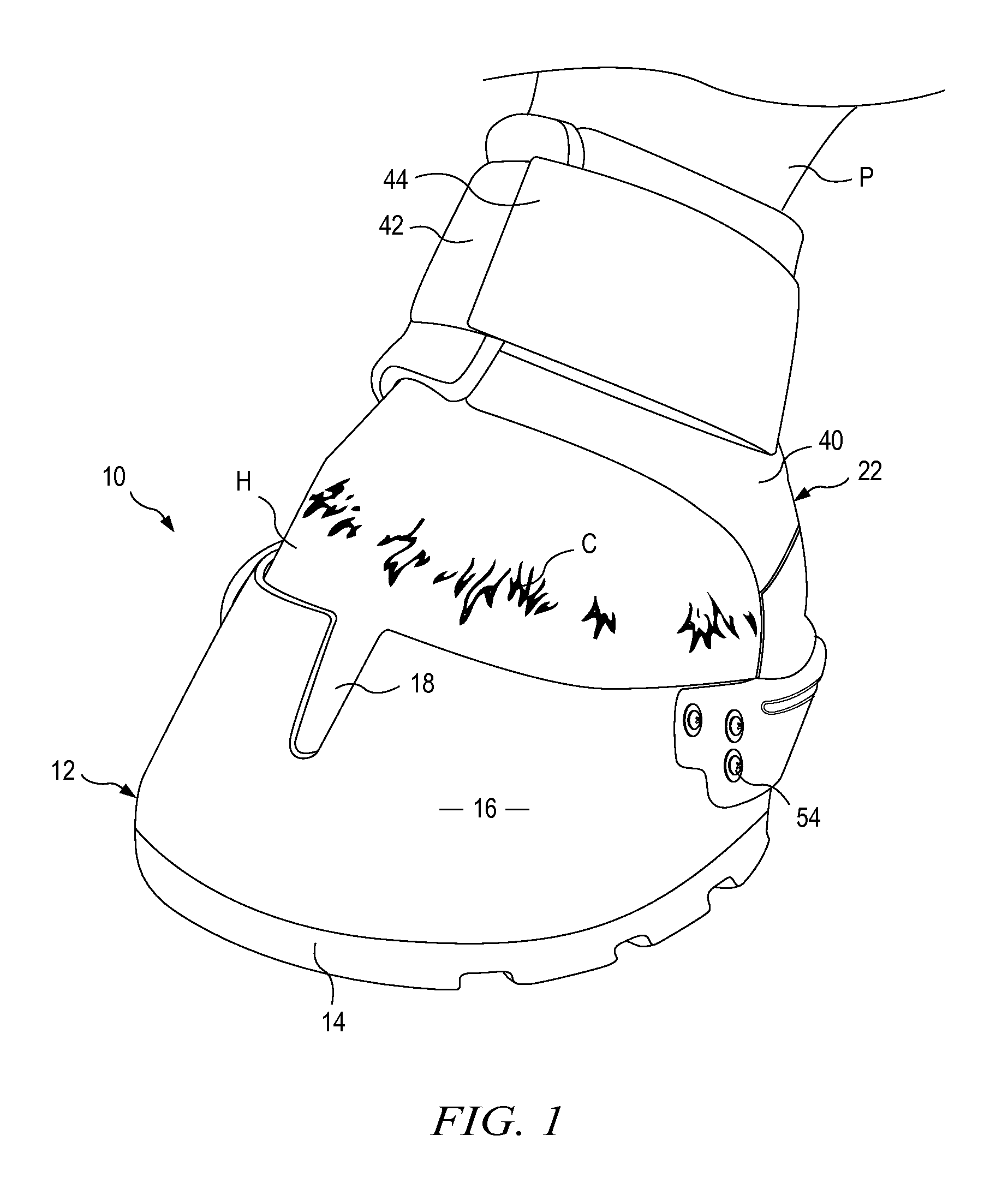 Buckle-free slip-on horse boot with gaiter