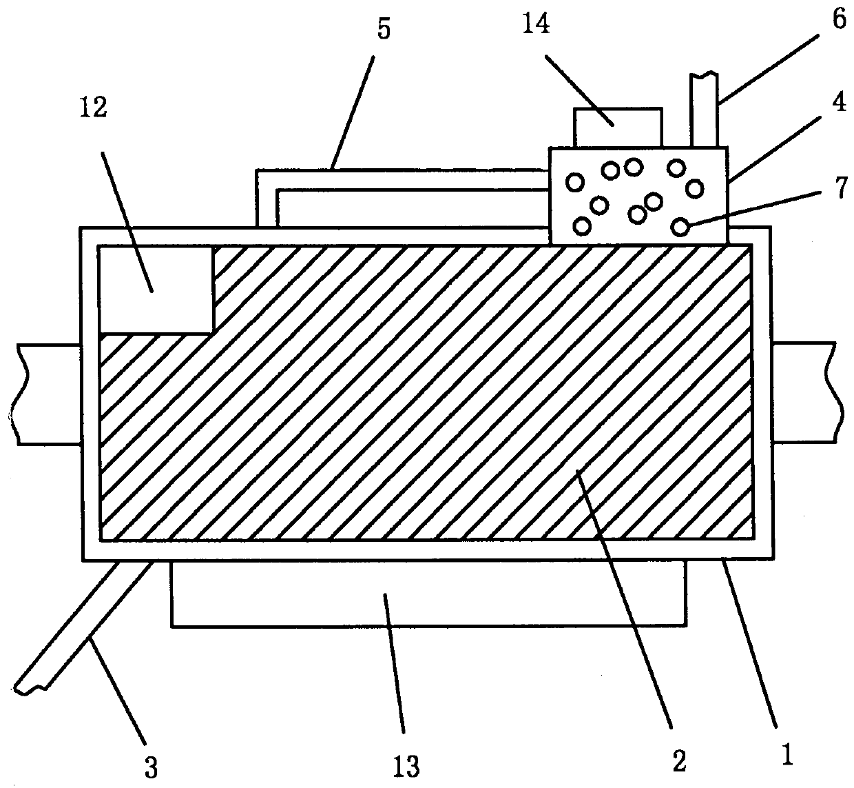 A vehicle exhaust gas purification treatment system and treatment method based on ultrasonic control