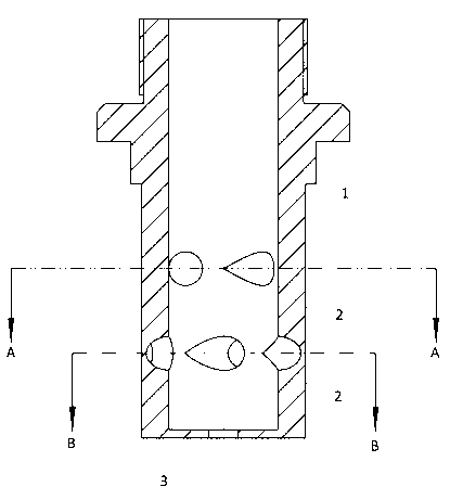 Swirling type plasma ignition nozzle