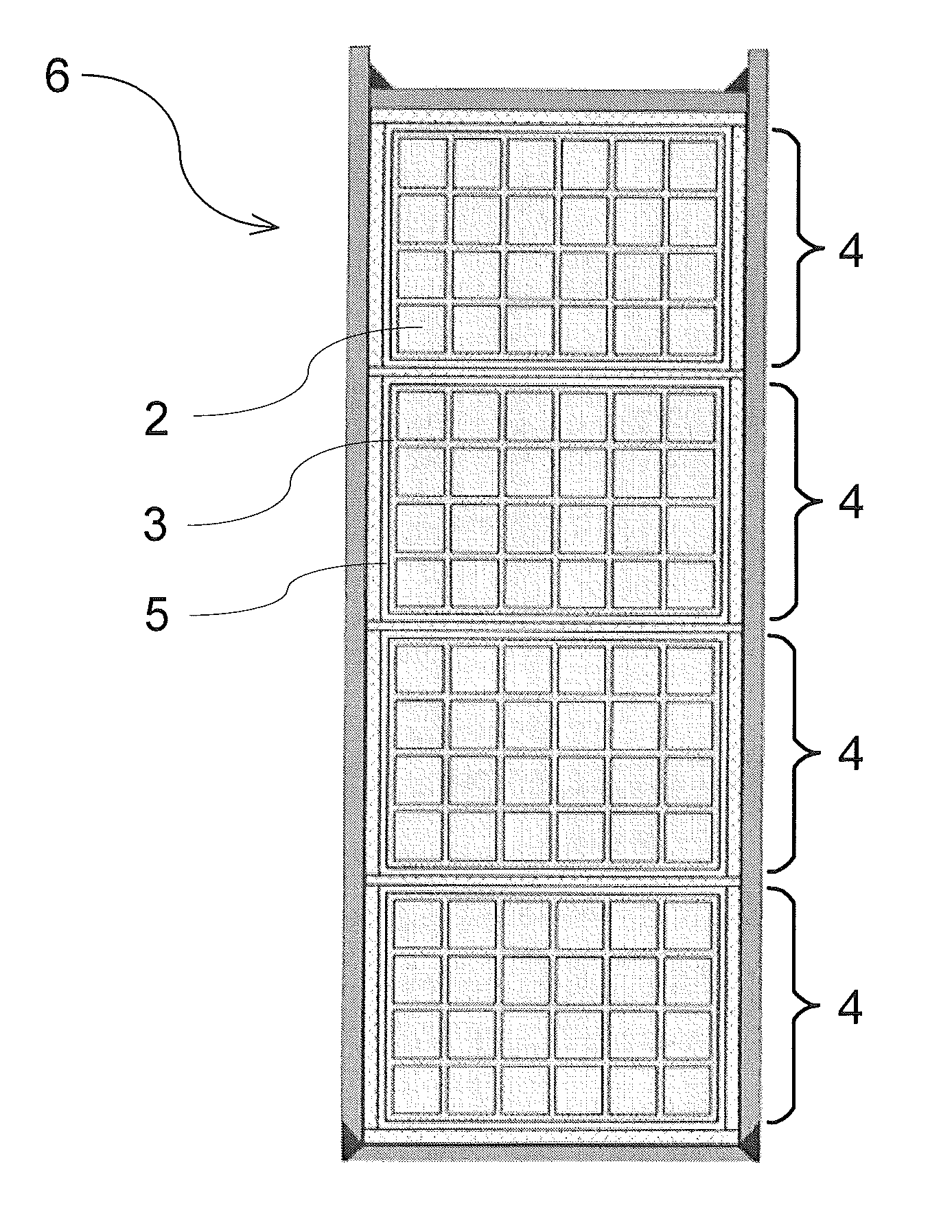 Installing monoliths in a reactor for conducting heterogeneously catalyzed gas phase reactions