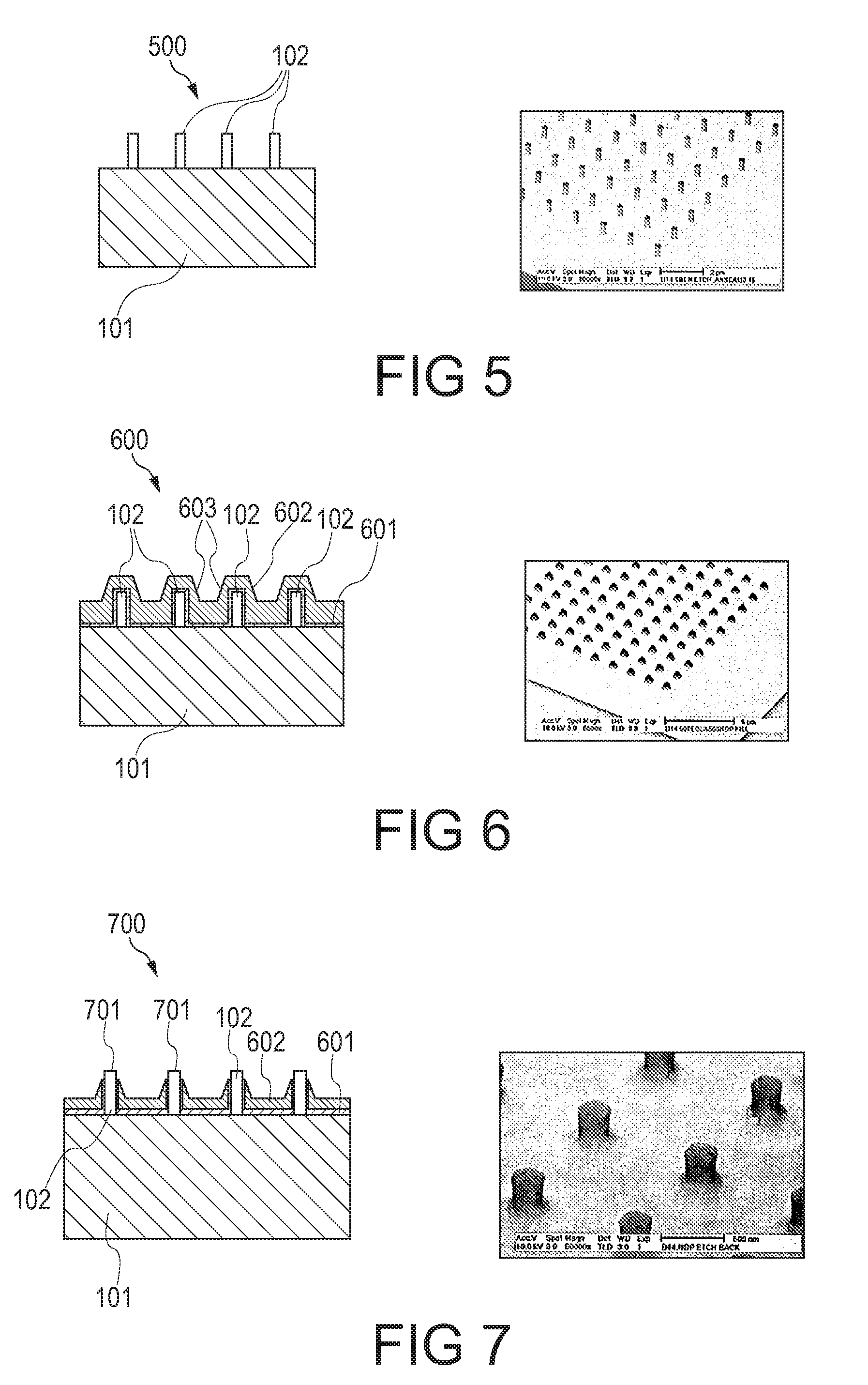 Fluid separation structure and a method of manufacturing a fluid separation structure