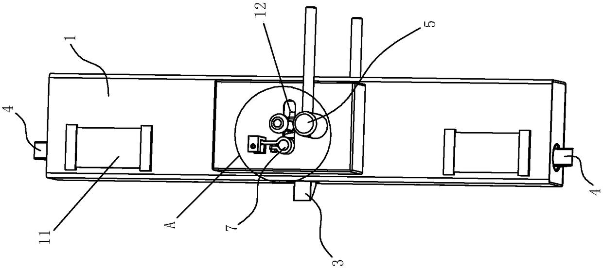 A mechanical linkage anti-theft lock