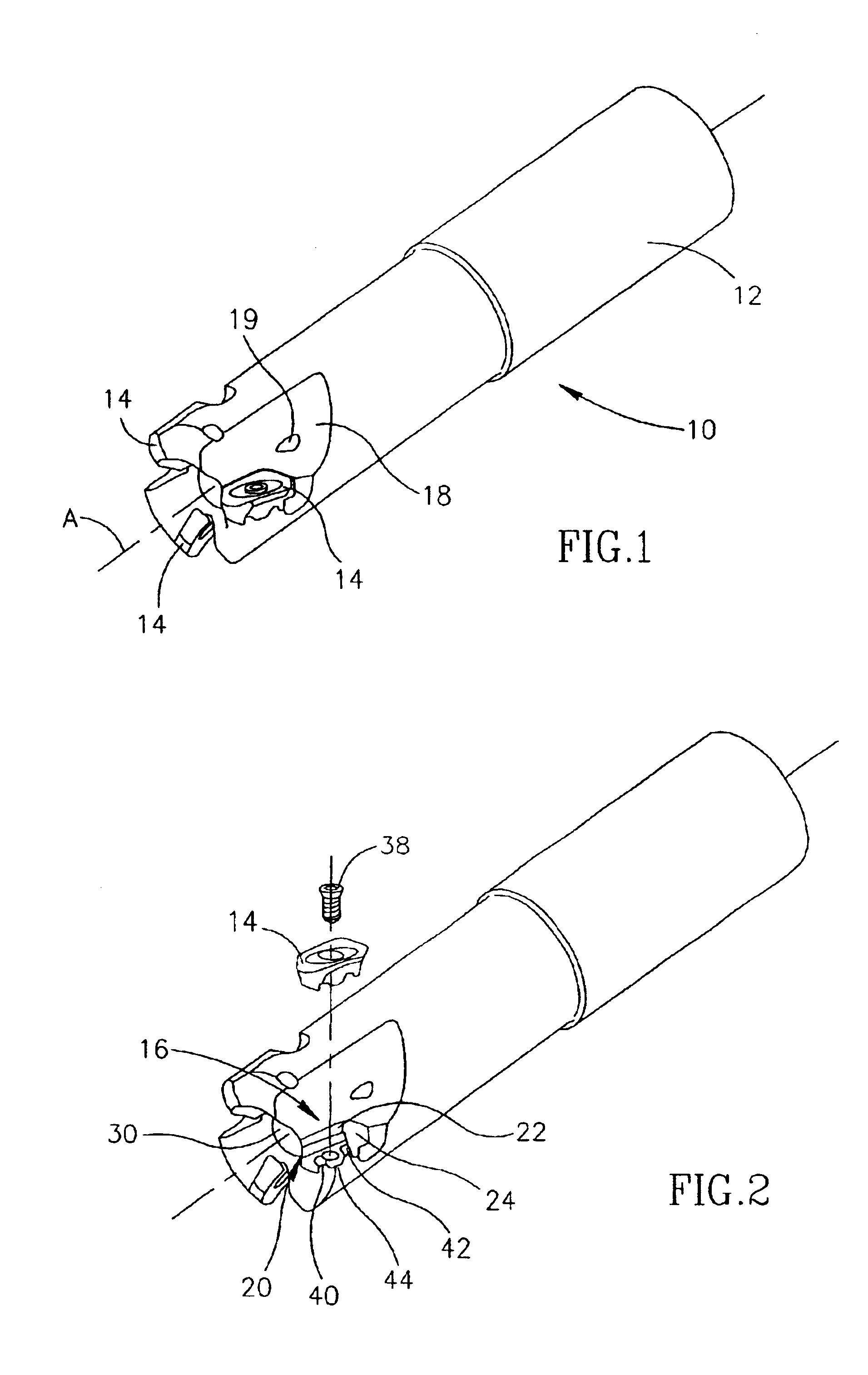 Cutting tool and cutting insert therefor