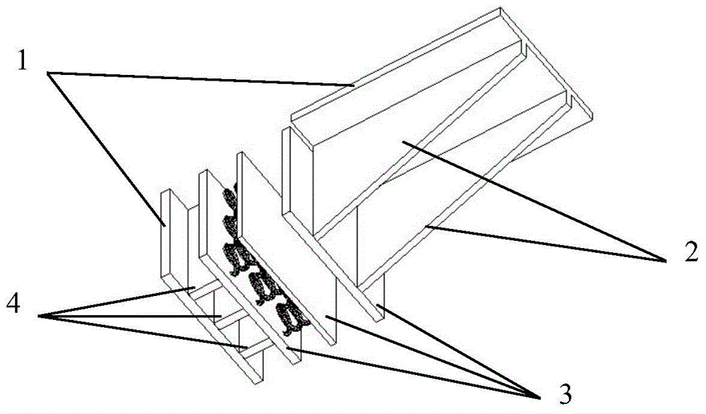 Pier top displacement spring limiter for high-pier bridge