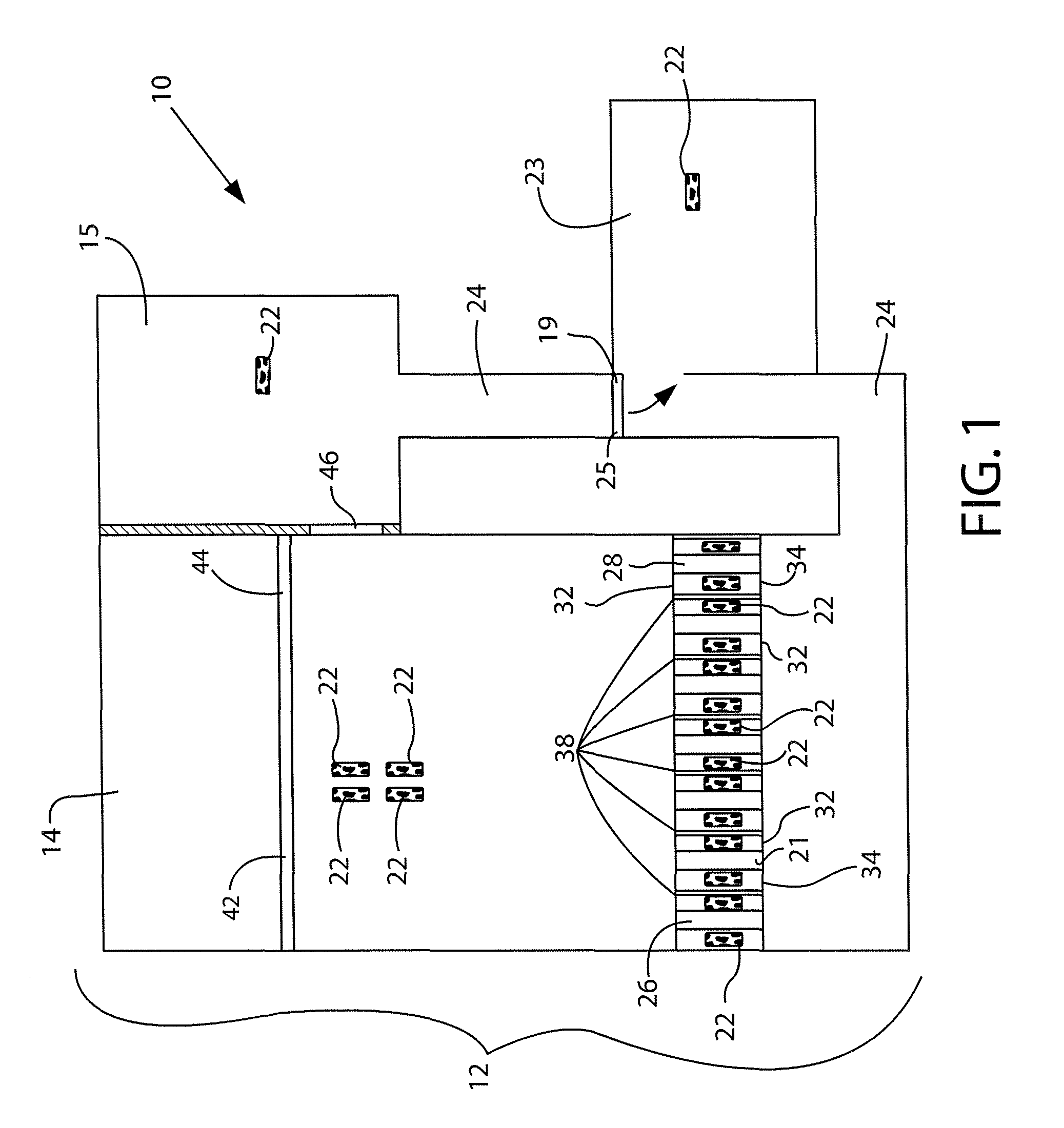 System for milking cows and method