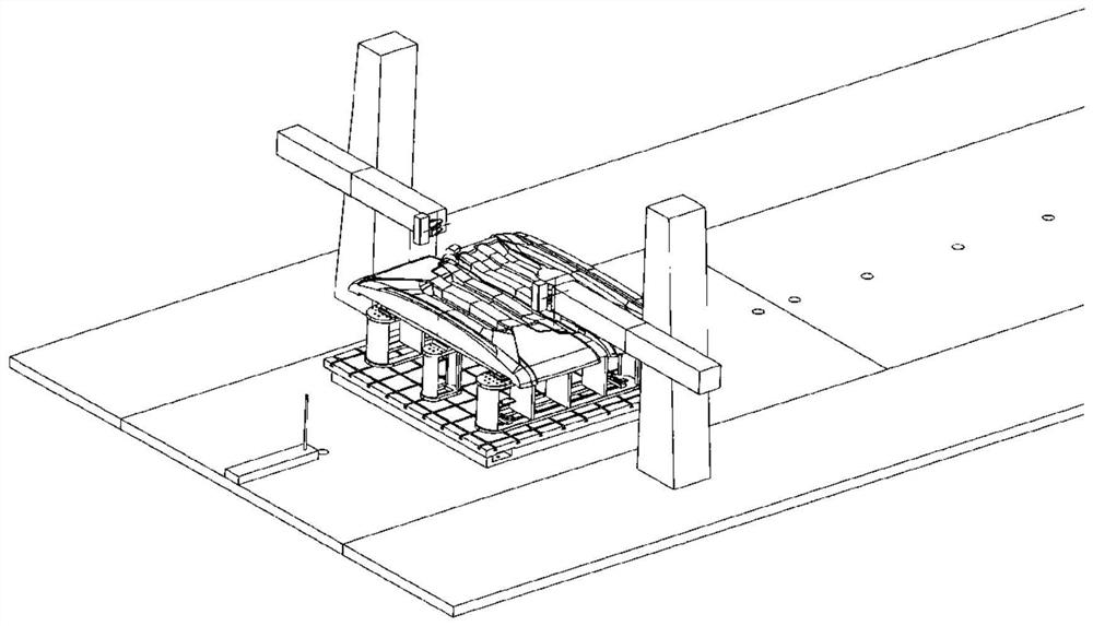 Clamping platform and clamping method for oil sludge CNC milling