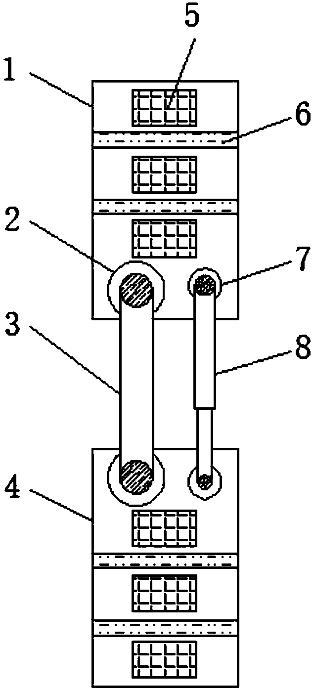 Leg fixing device for medical recovery