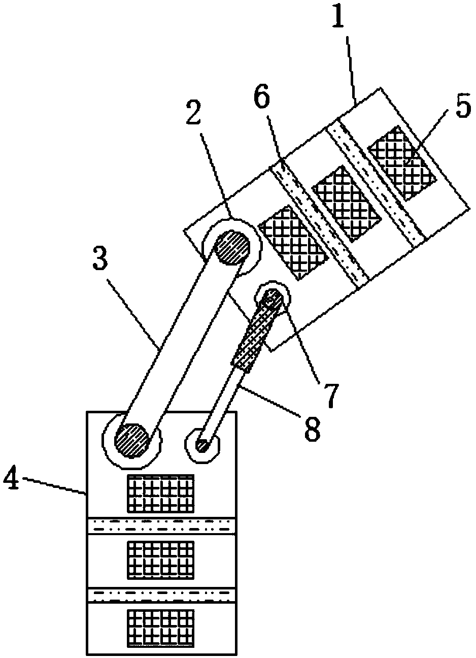 Leg fixing device for medical recovery