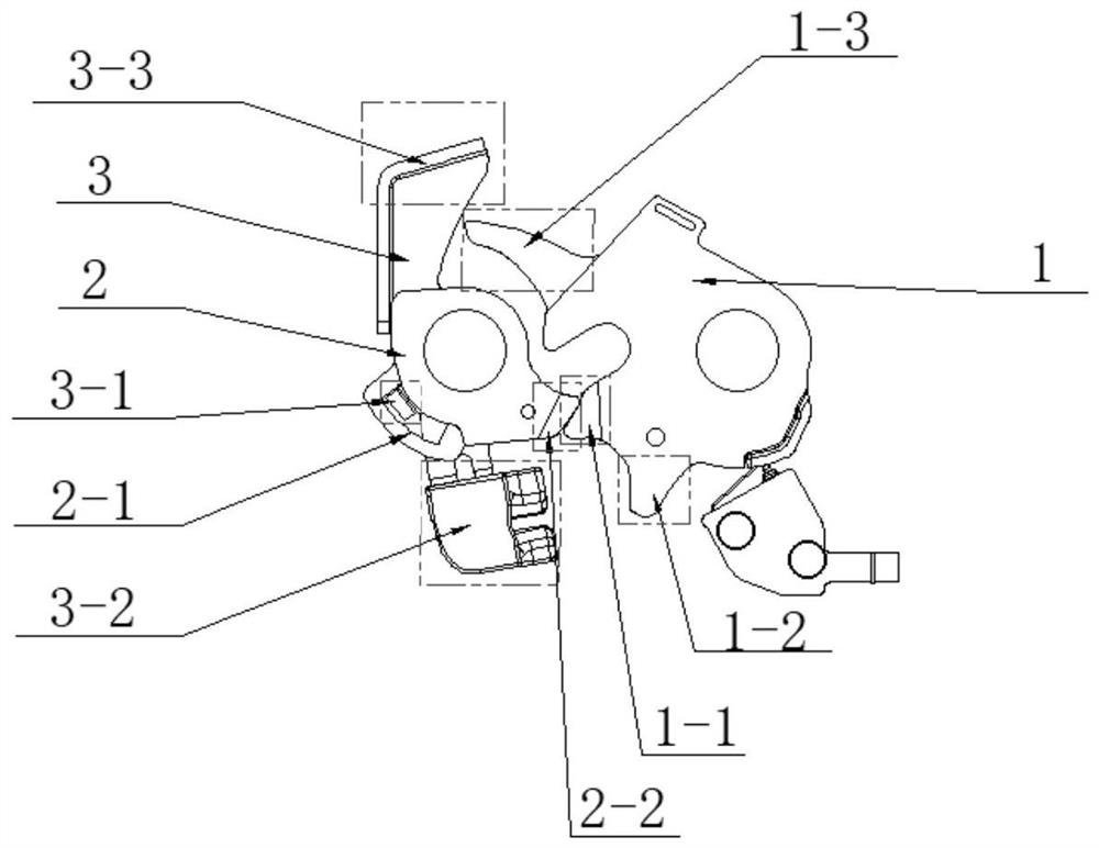 Anti-theft secondary opening cover cap lock and working method thereof