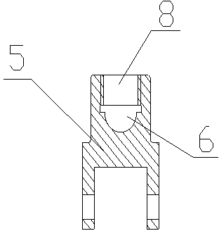 Connecting device for seal heating strip of vacuum sealing machine