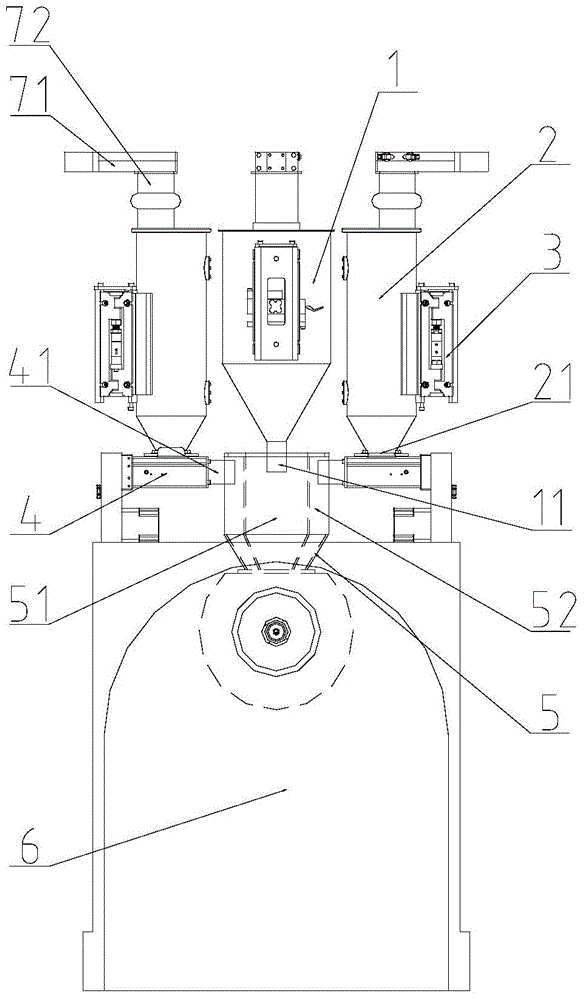 Extruder batching and flow control system and control method thereof