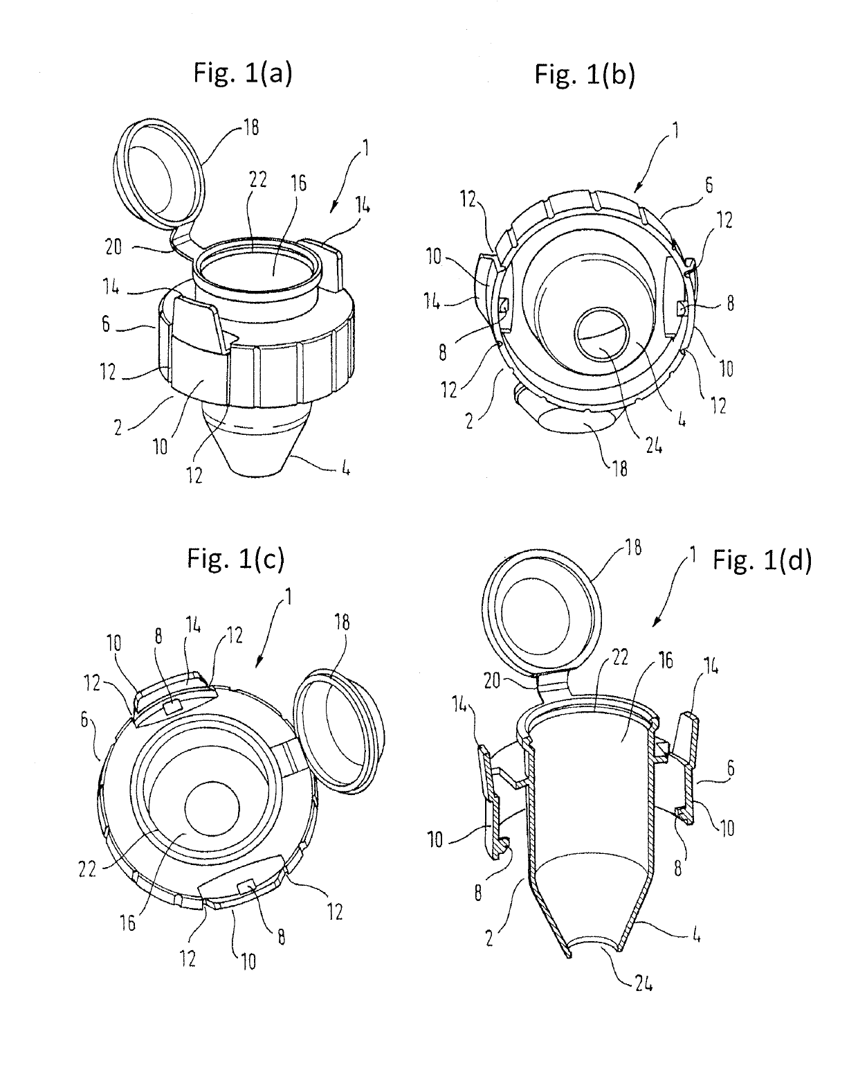 Fluid reservoir for an aerosol generation device, combination of fluid reservoir and primary fluid package, and aerosol generation device for use with the fluid reservoir