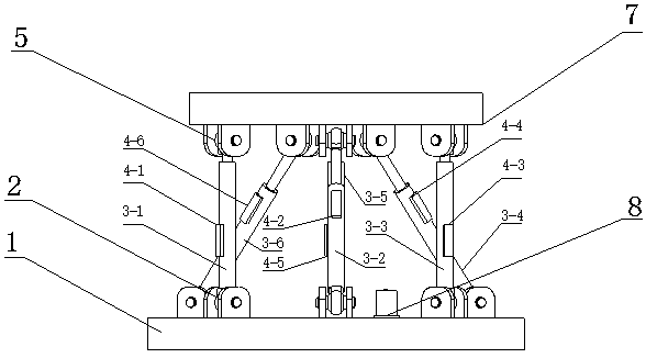 A marine operating cabin with wave compensation function and wave compensation method