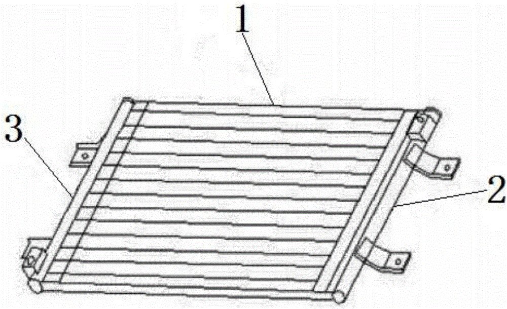 On-board solar cooling device and mounting method thereof