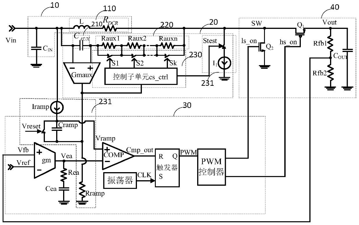 Voltage conversion device, chip, power supply and electronic equipment