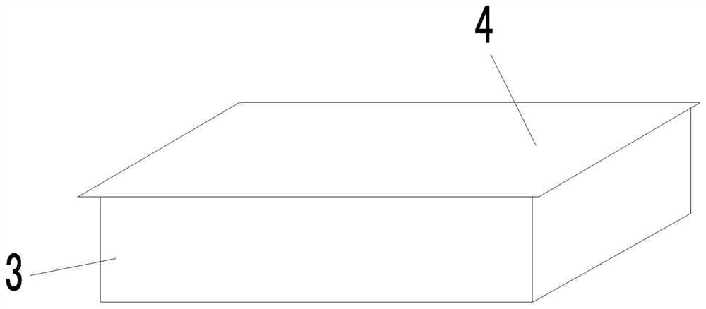 Food packaging device with internal storage bag