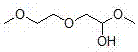 A kind of preparation method of 2-(2-methoxyethoxy) acetaldehyde acetal