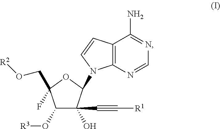 Alkynyl nucleoside analogs as inhibitors of human rhinovirus