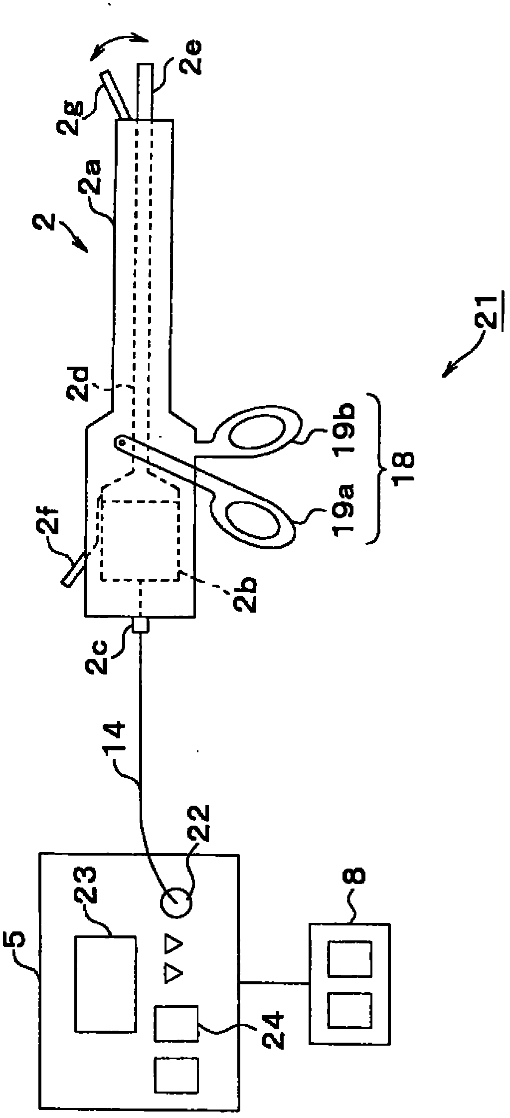 Ultrasonic surgery device, ultrasonic surgery system, and method for reducing cavitation