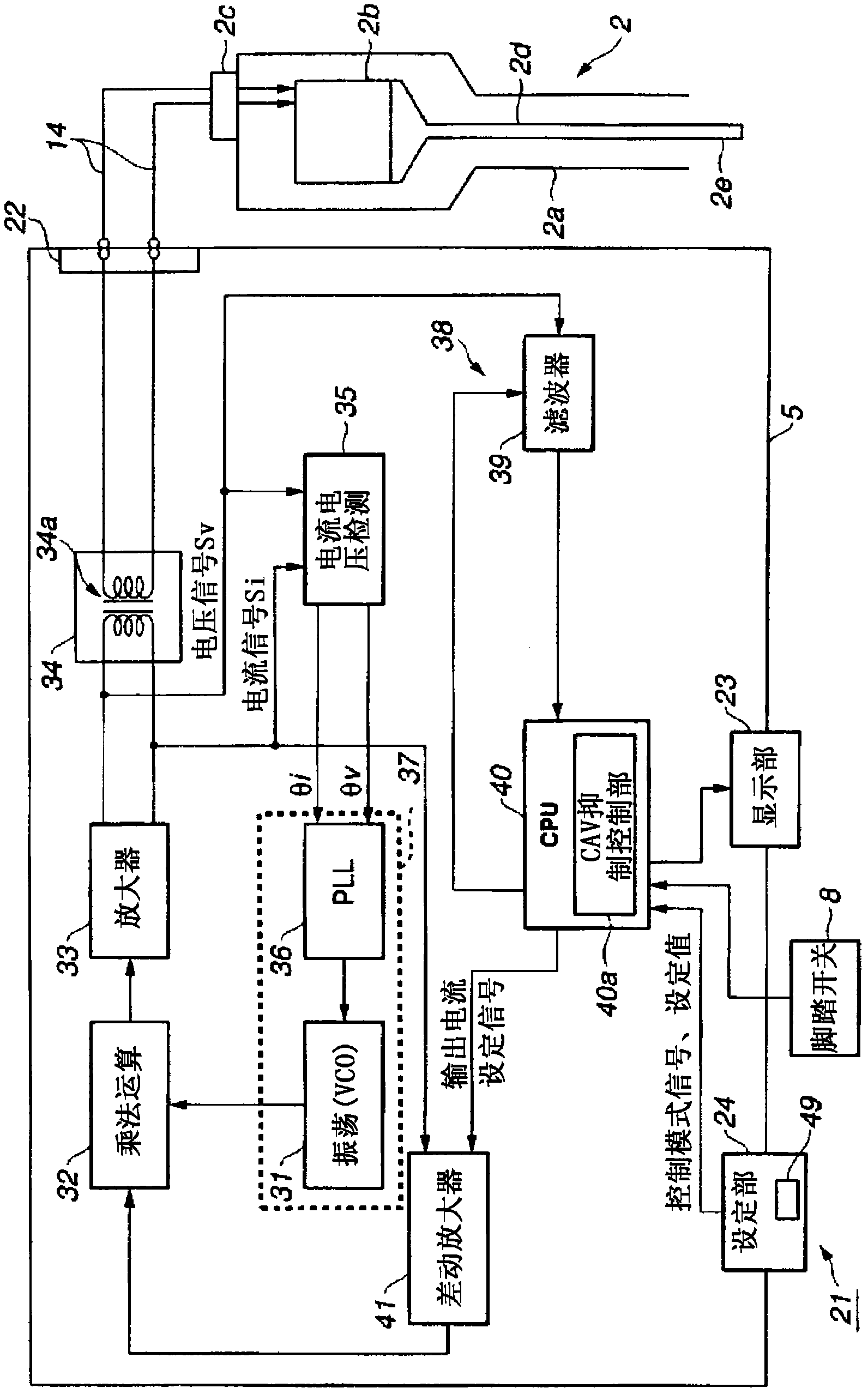 Ultrasonic surgery device, ultrasonic surgery system, and method for reducing cavitation