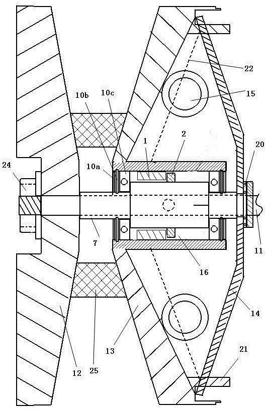 Novel energy-saving boosting speed regulator for motorcycle with stepless speed change