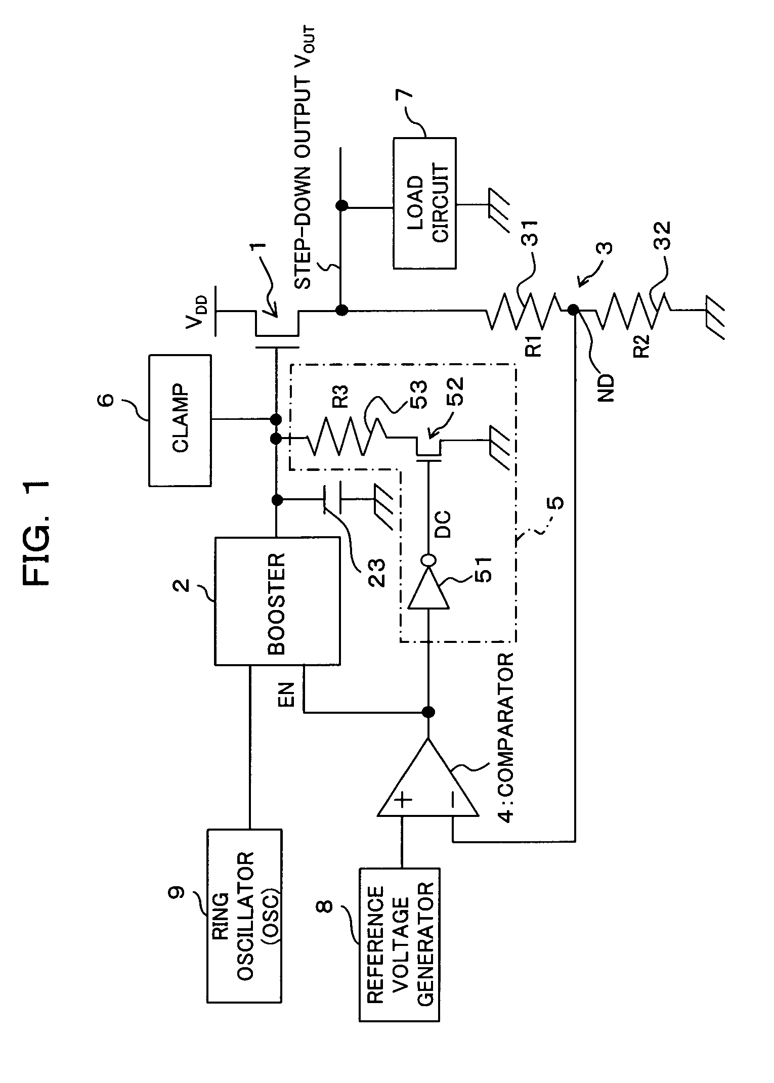 Linear regulator with discharging gate driver