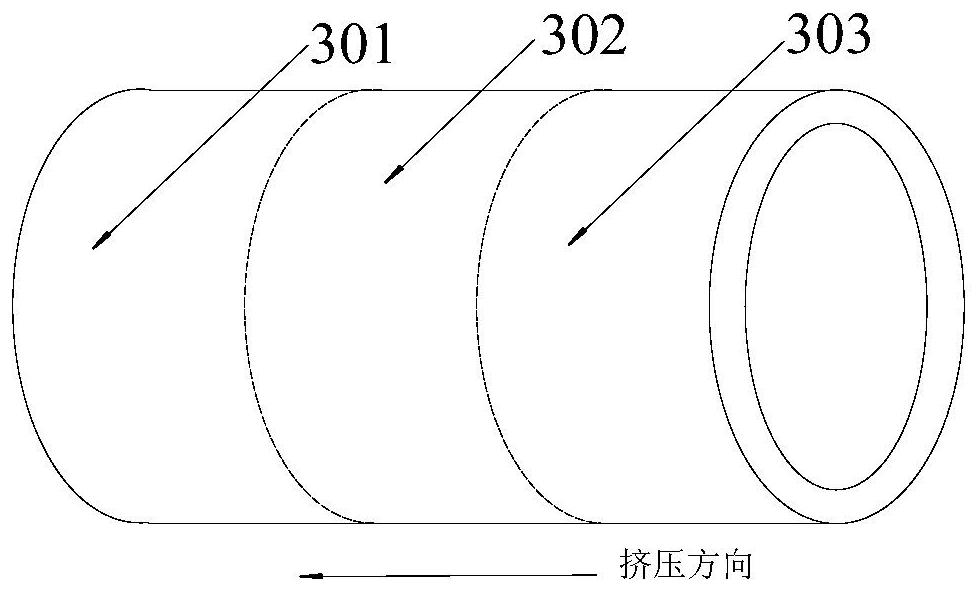 Large-width aluminum alloy ribbed plate, production method thereof and extrusion perforating needle