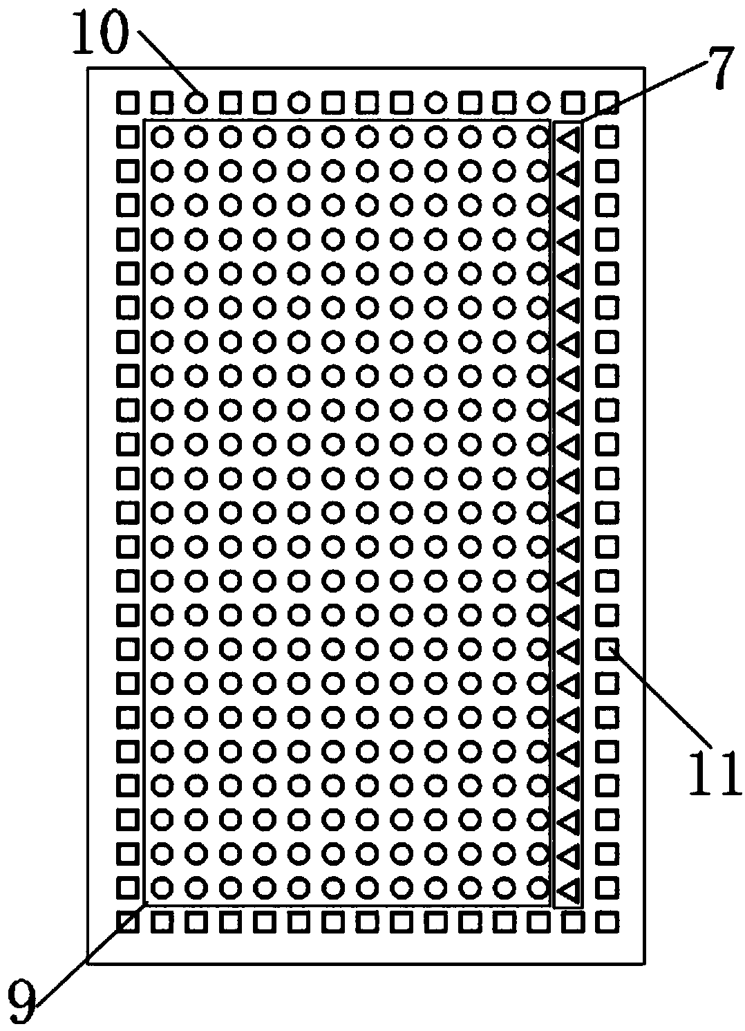 In-plane quasi-isotropic structure-stealthy composite material and preparation method thereof