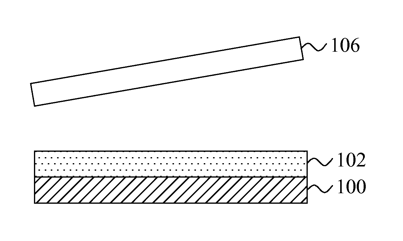 Method for producing zinc oxide on gallium nitride and application thereof