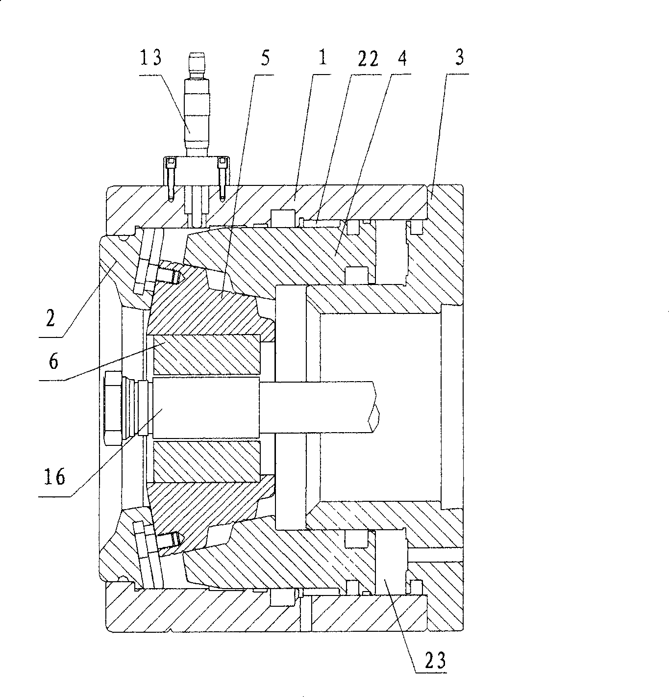 Head of burking machine