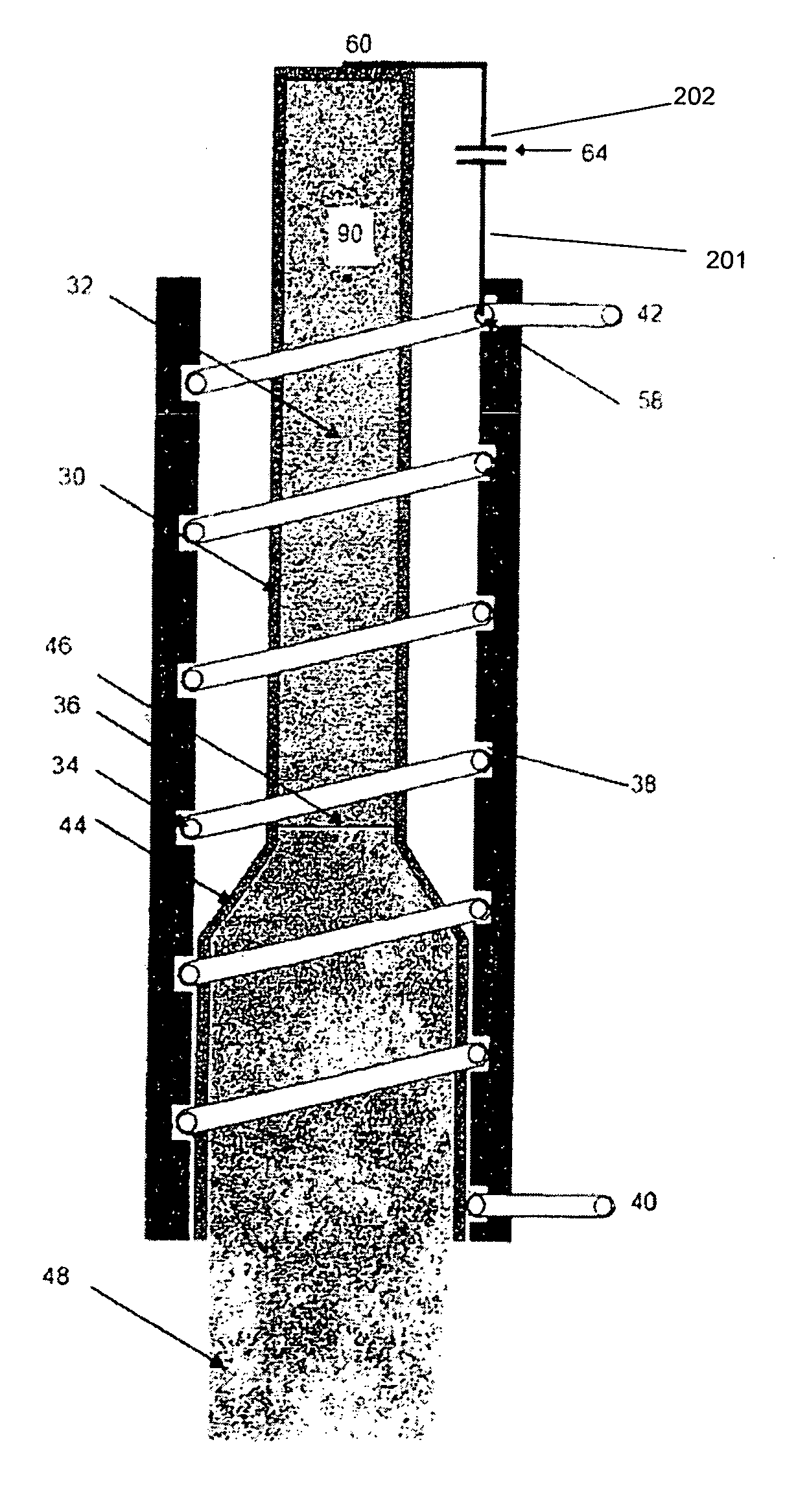 Explosively driven radio frequency pulse generating apparatus