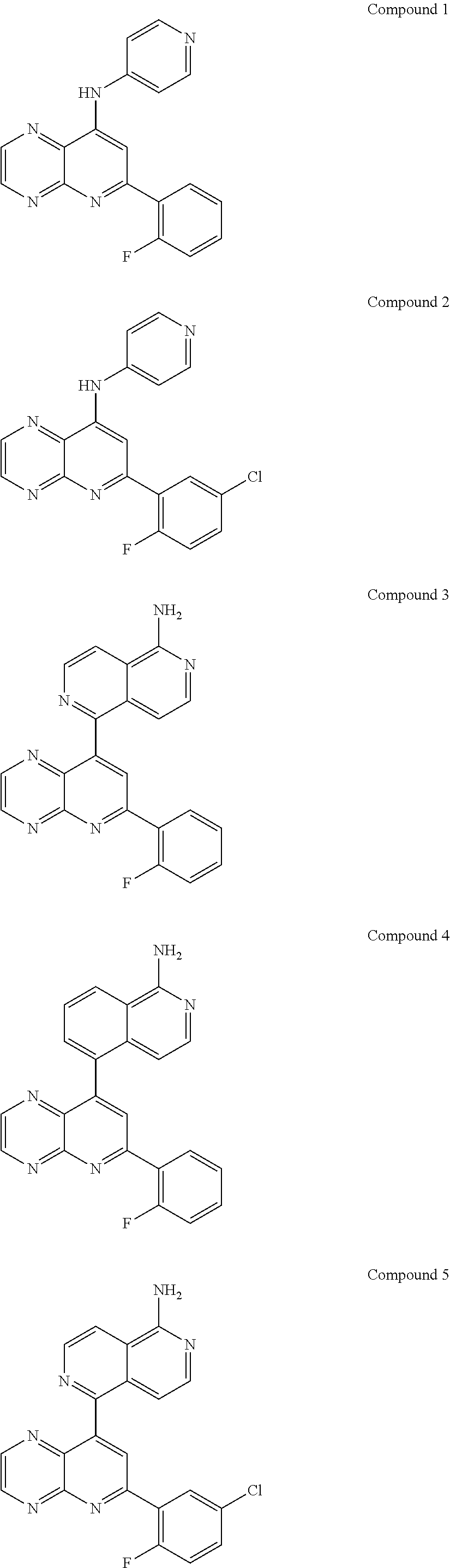 Pyrido [2, 3 - b] pyrazine derivatives and their therapeutical uses