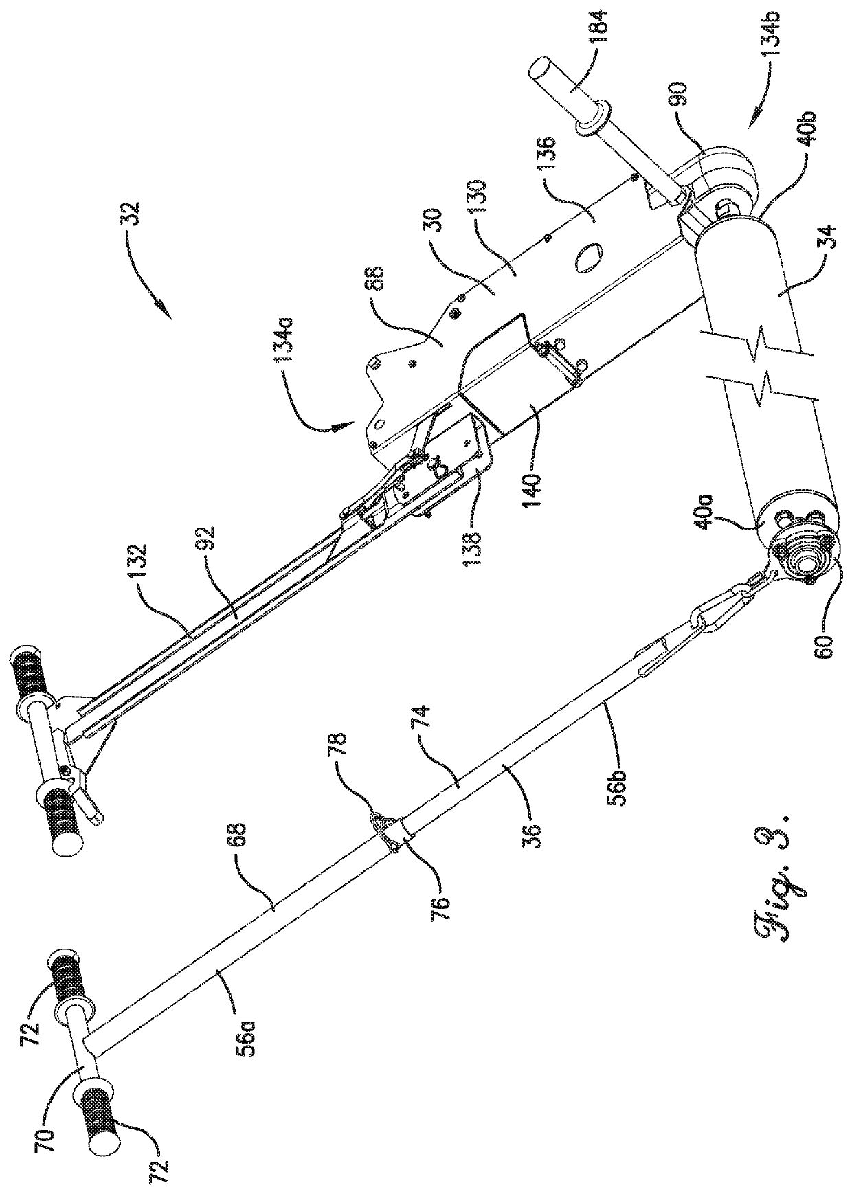 Cordless electrically-powered concrete screed