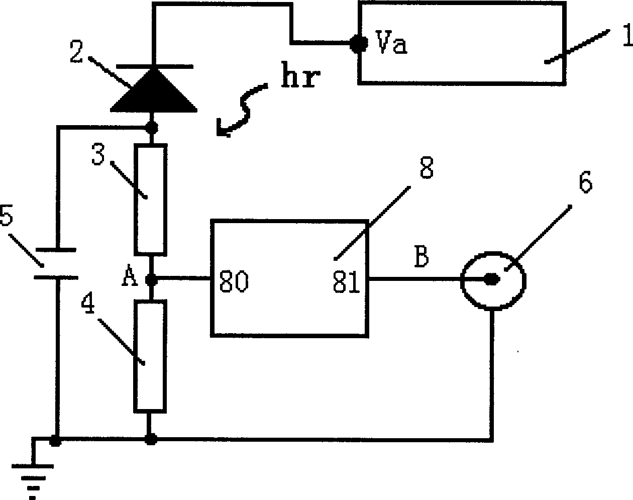 Single photon detector with high counting rate
