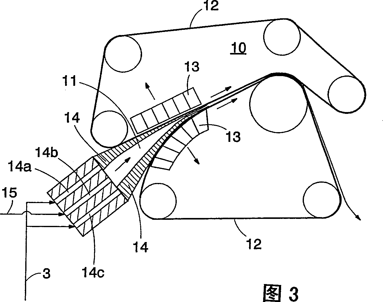 Method and apparatu sfor recovering fibres from white water of paper mill