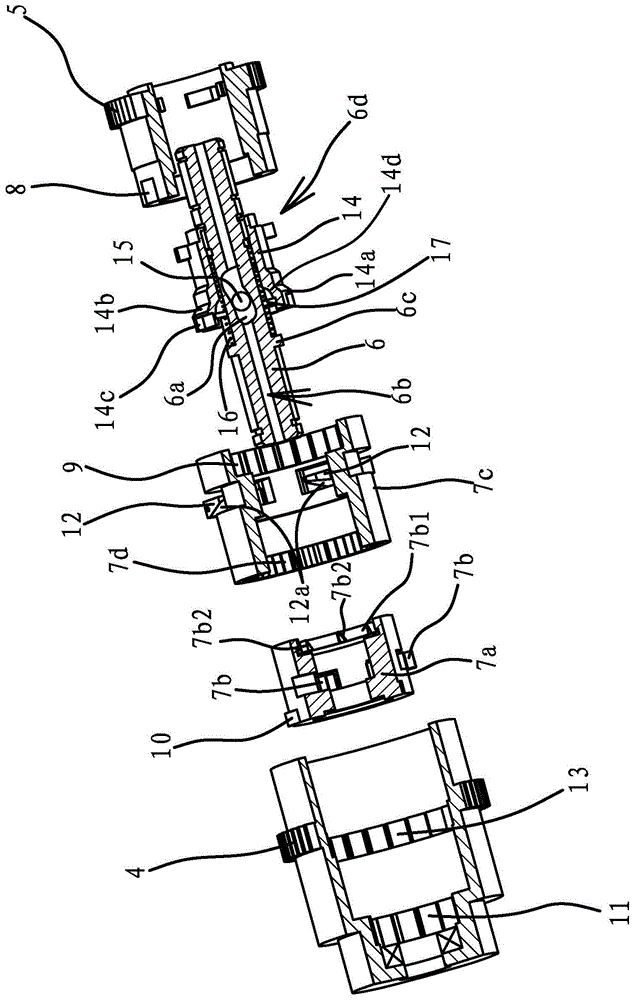 Multi-axis multi-speed motor