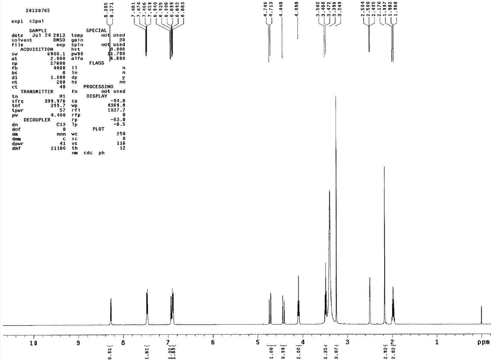 Preparation method of right-handed rabeprazole sodium monohydrate crystal