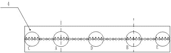 Detection and control method suitable for flow deposition of ammonium salt of hydrogenation air cooler