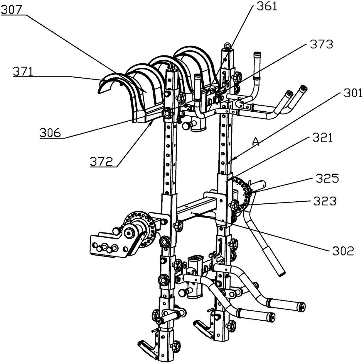 Multifunctional fitness equipment