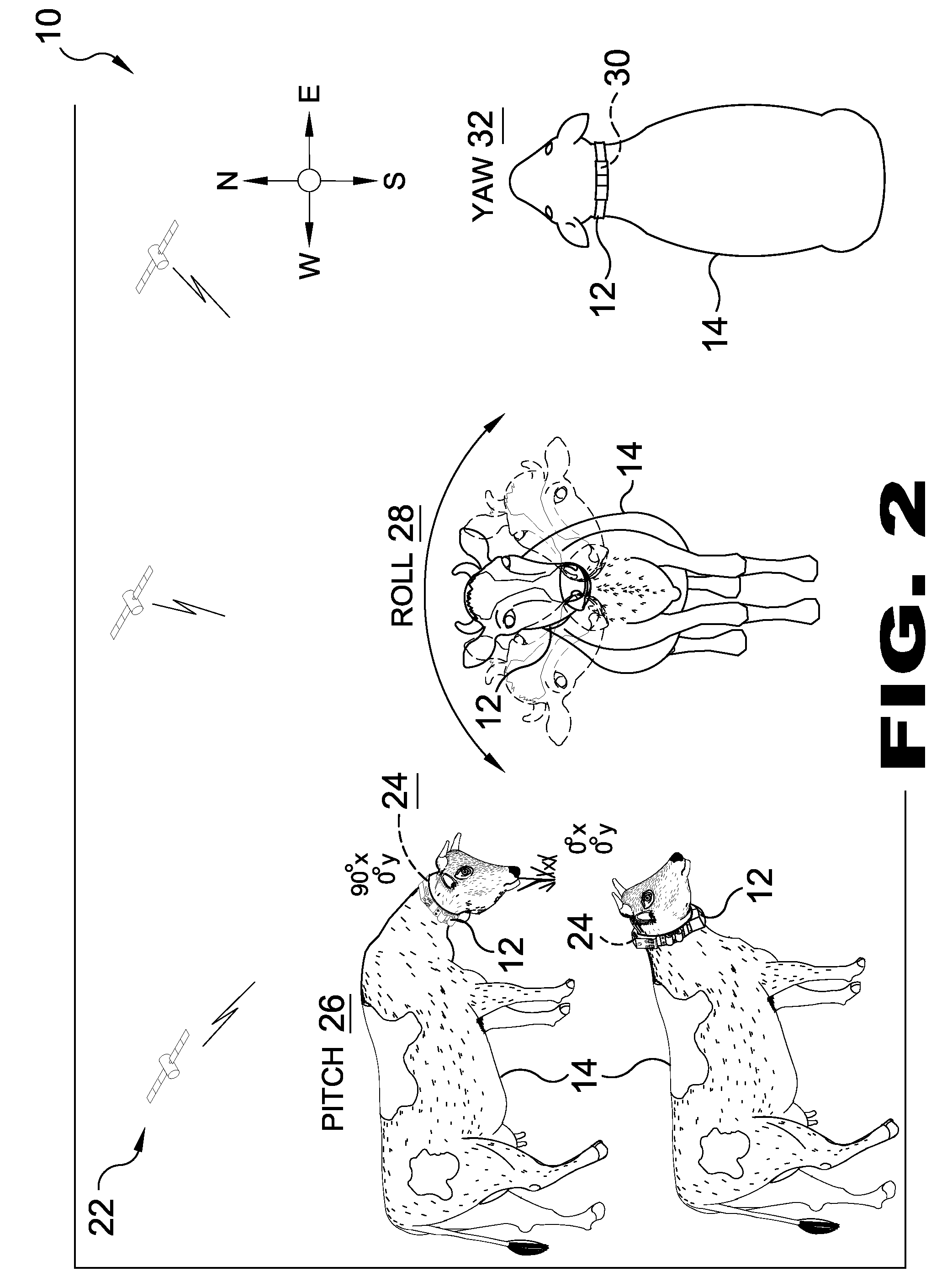 Method and apparatus for data logging of physiological and environmental variables for domestic and feral animals